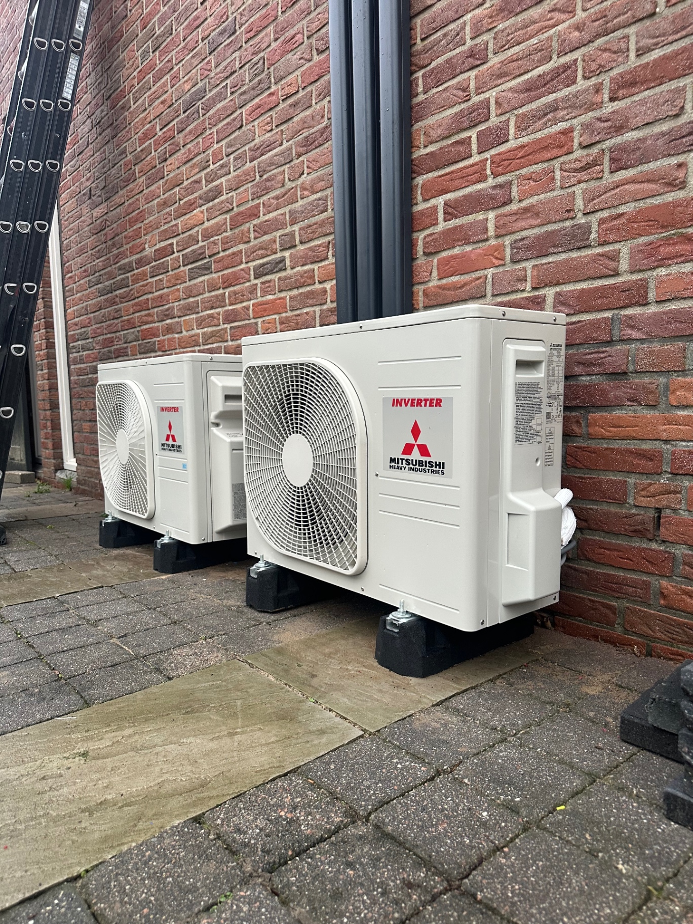 Mitsubishi Heavy Industries multi-split met dubbele buitenunit in Doetinchem