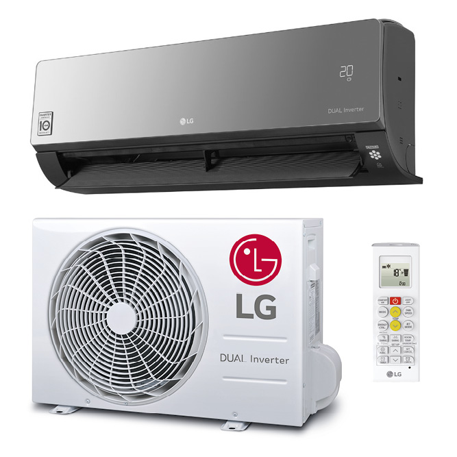 LG ARTCOOL / Dualcool Deluxe binnen- en buitenunit