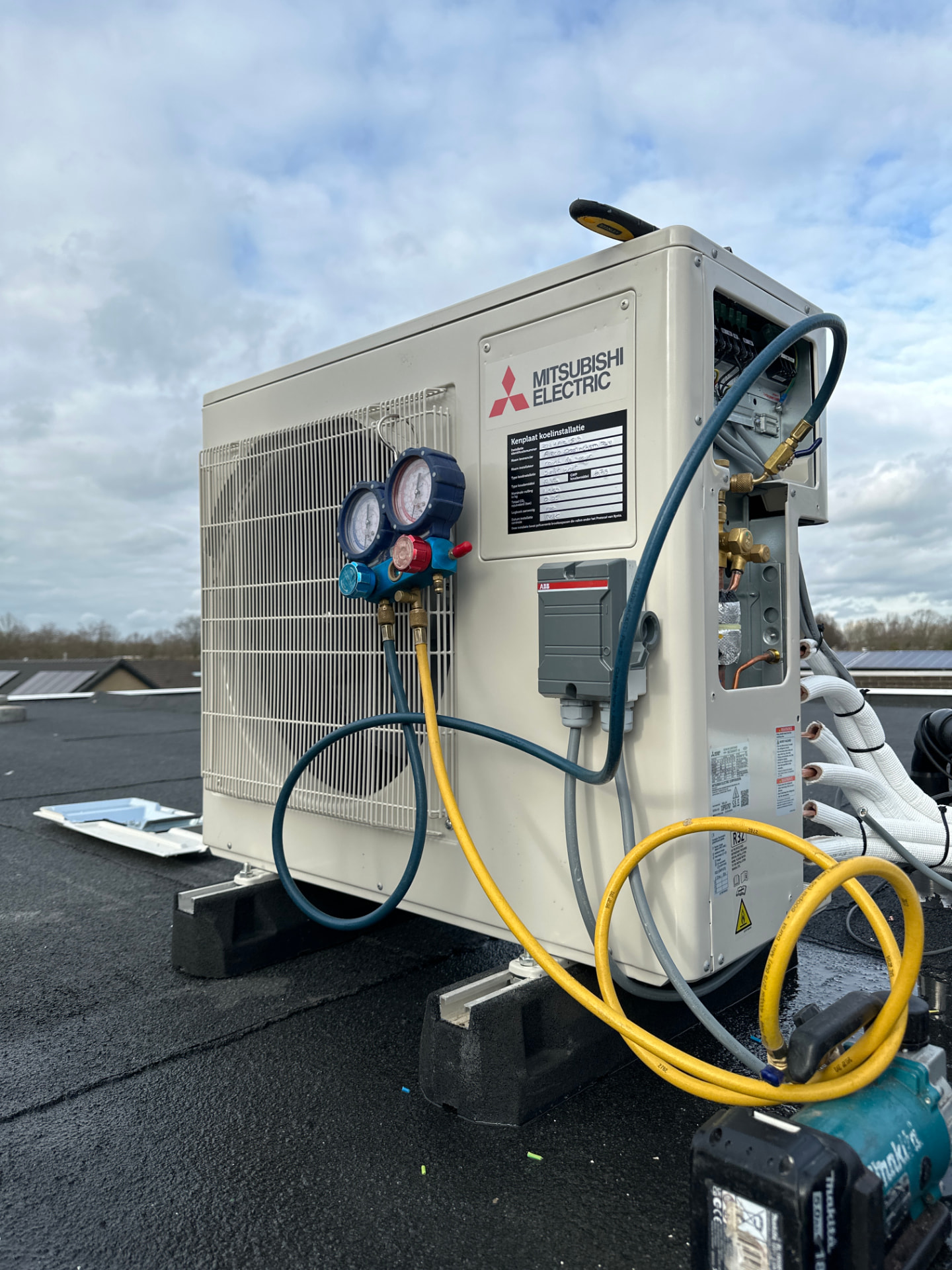 Klimaatinstallatie voor praktijkruimte