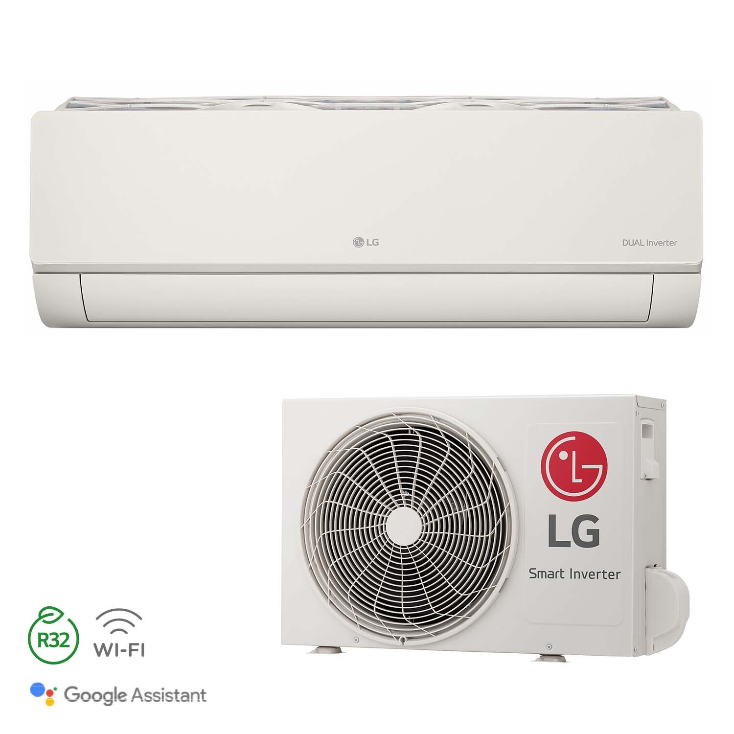 LG PCST-serie (wit) binnen- en buitenunit